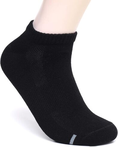 جوارب جري للسيدات من BILLION FEET، جوارب رياضية منخفضة القطع لدعم القوس، جوارب للنساء مقاس 6-9 (6 أزواج) in Saudi Arabia