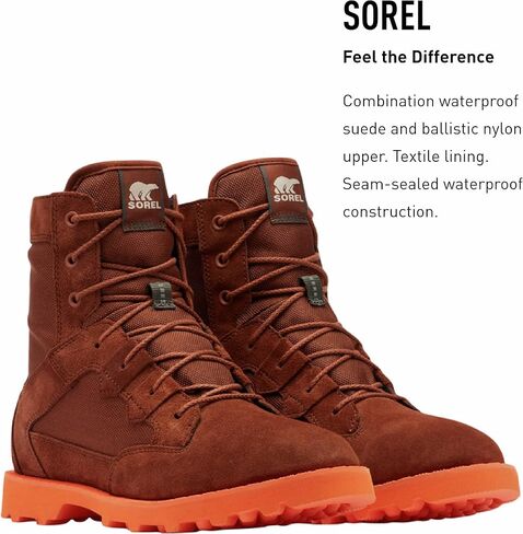 حذاء SOREL الرجالي Caribou OTM WP - حذاء مطر جلدي مقاوم للماء in Kuwait