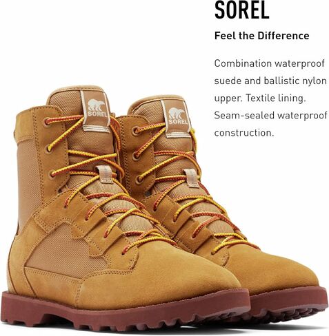 حذاء SOREL الرجالي Caribou OTM WP - حذاء مطر جلدي مقاوم للماء in Kuwait
