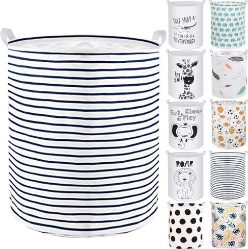 Collapsible Laundry Basket in Bedroom Waterproof Laundry Hamper in Bathroom Large Laundry Bag in College Dormitory Cloakroom Livingroom Nursery Organizer Toy Bin in Kuwait