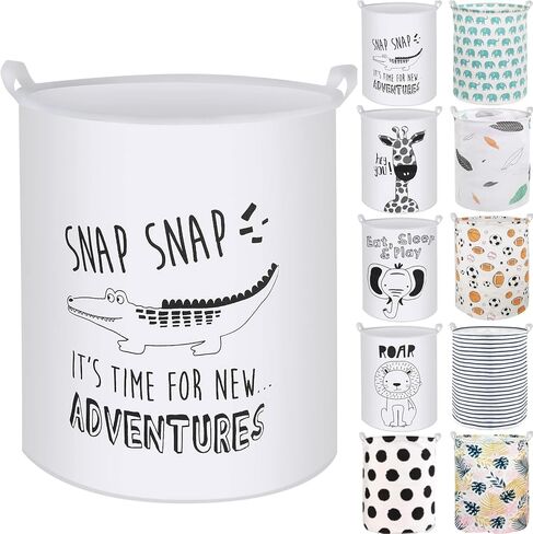 Collapsible Laundry Basket in Bedroom Waterproof Laundry Hamper in Bathroom Large Laundry Bag in College Dormitory Cloakroom Livingroom Nursery Organizer Toy Bin in Kuwait