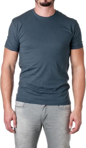 Next Level Mens Premium Fitted Short-Sleeve Crew T-Shirt - X-Small - Indigo in Saudi Arabia