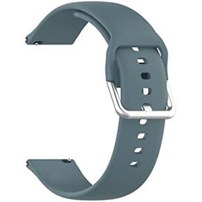 KKFA Bracelet de montre de remplacement Pour Bracelet en Silicone Souple 20 mm 22 mm - Mode (Color : 14, Size : 20mm Large Size) in Saudi Arabia