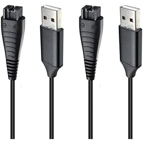 JIUJOJA USB ماكينة حلاقة شاحن كابل سلك الطاقة 5 فولت إلى 5.4 فولت بديل لباناسونيك RE7-87، RE7-40 ماكينة حلاقة كهربائية شاحن شفرة لـ ES-LV65-S ES-LA93-K ES-RT51-S ES-LA63-S ES-LV95 -س in Kuwait