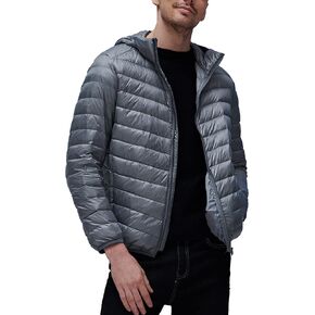 سترة YISEVEN للرجال خفيفة الوزن ومقاومة للماء وقابلة للتعبئة in Kuwait