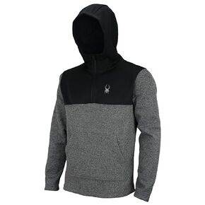 Spyder Men's Racer 1/4 Zip Pullover Hoodie, Color Options