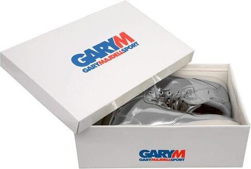 أحذية Gary Majdell الرياضية الرجالية اللامعة متعددة الألوان السائلة المعدنية ذات الرقبة العالية والأربطة in Kuwait