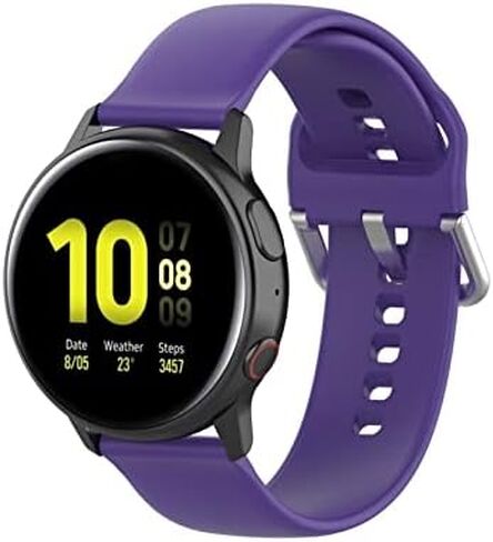 KKFA Bracelet de montre de remplacement Pour Bracelet en Silicone Souple 20 mm 22 mm - Mode (Color : 14, Size : 20mm Large Size) in Saudi Arabia