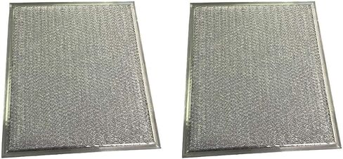 HASMX Aluminum Replacement Grease Filter for Range Hood 9" x 10.5" x 1/8" - Replaces Part Number GE: WBX8406. American Metal Filter: RHP0808, RBF0901. Homefilter: HF120 (1) in Saudi Arabia