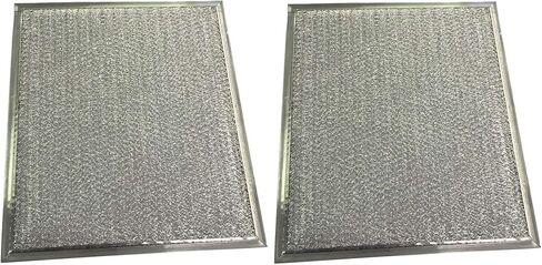 HASMX Aluminum Replacement Grease Filter for Range Hood 9" x 10.5" x 1/8" - Replaces Part Number GE: WBX8406. American Metal Filter: RHP0808, RBF0901. Homefilter: HF120 (1) in Saudi Arabia