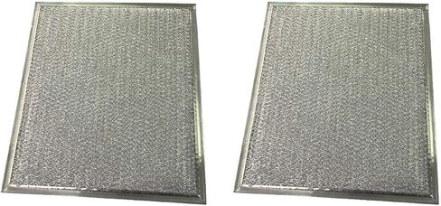 HASMX Aluminum Replacement Grease Filter for Range Hood 9" x 10.5" x 1/8" - Replaces Part Number GE: WBX8406. American Metal Filter: RHP0808, RBF0901. Homefilter: HF120 (1) in Saudi Arabia