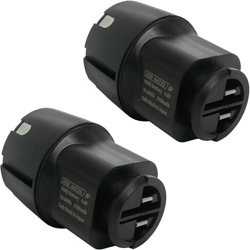 Two Replacement Battery Packs for Andis PowerGroom AGR+ and BGR+ Series Clippers with Transformer Double Charger in Saudi Arabia