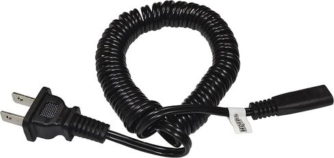 HQRP AC Power Cord Works with Philips Norelco 6945XL 6948XL 725RL 885RX HP1311 HP1605 HQ4821 HP1615 835RX Shaver Lead Mains Cable + HQRP Cleaning Brush in Saudi Arabia