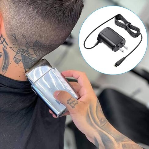 لشاحن BaByliss PRO ماكينة حلاقة FXFS2 FXX3S لشاحن BaByliss PRO Barberology اللاسلكي ماكينة حلاقة معدنية مزدوجة الرقائق FXFS2 FXX3S سلك شاحن 5.9FT in Kuwait