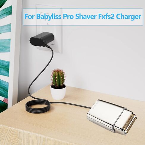 لشاحن BaByliss PRO ماكينة حلاقة FXFS2 FXX3S لشاحن BaByliss PRO Barberology اللاسلكي ماكينة حلاقة معدنية مزدوجة الرقائق FXFS2 FXX3S سلك شاحن 5.9FT in Kuwait