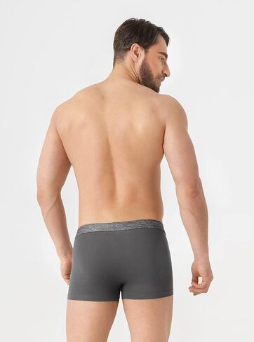 DAVID ARCHY Men's Soft Trunks Breathable Pouch Underwear 3, 4 or 6 Pack in Saudi Arabia