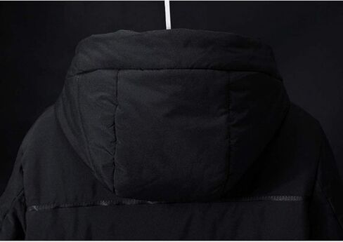 HZCX FASHION Men Quilted Down Parka Puffer Jacket Winter Thicken Outdoor Overcoat in Saudi Arabia