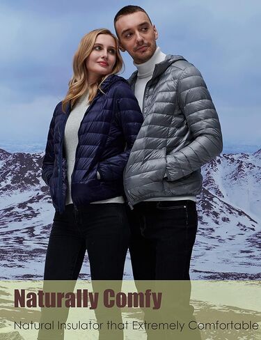 سترة YISEVEN للرجال خفيفة الوزن ومقاومة للماء وقابلة للتعبئة in Kuwait