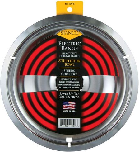 STANCO METAL PROD 8" Chrome Reflector Bowl in Saudi Arabia