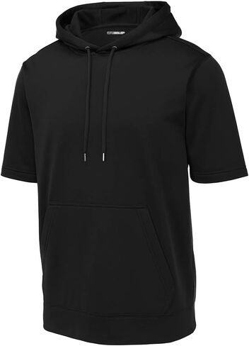 DRIEQUIP Mens Moisture Wicking Fleece Short Sleeve Hoodie Sizes XS-4XL in Kuwait