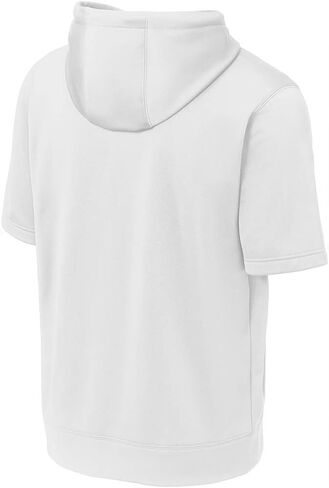 DRIEQUIP Mens Moisture Wicking Fleece Short Sleeve Hoodie Sizes XS-4XL in Kuwait