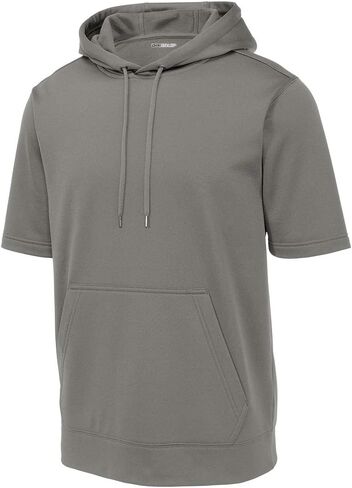 DRIEQUIP Mens Moisture Wicking Fleece Short Sleeve Hoodie Sizes XS-4XL in Kuwait