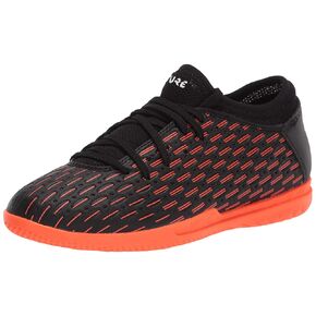 PUMA Men's Future 4 Soccer Shoe, Black White-Shocking Orange, 4.5 in Saudi Arabia