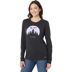 Life is Good Ho Ho Mandala Long Sleeve Crusher Tee in Saudi Arabia