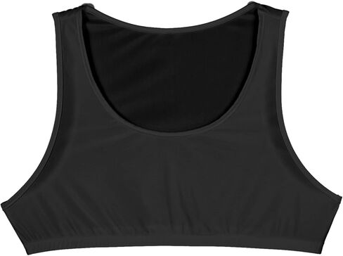 YiZYiF Men's Sleeveless Y Back Muscle Half Tank Top Vest Tee T-Shirts Crop Tops in Saudi Arabia