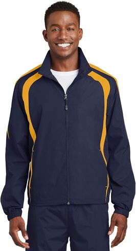SPORT-TEK Colorblock Raglan Jacket JST60 in Saudi Arabia