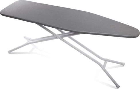 TIVIT Ironing Board Cover 19 x 55 Pro Grip Pad Covers w/3 Fastener Straps & Pull Bungee Cord - Durable Scorch & Stain Resistant Padded Layers, Heat Reflective AlumiTek PRO Top Coat - Made in Italy in Kuwait
