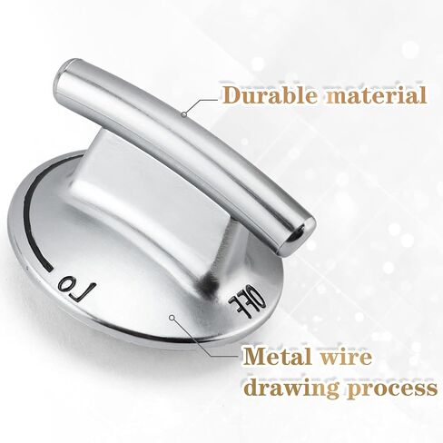 TOMOON 7733P410-60 JennAir Cooktop Burner Stoven Knobs,Replaces WP7733P410-60,AP5668987,PS2375871, AP6011505（4 Pack） in Saudi Arabia