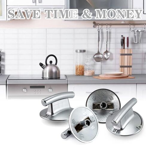TOMOON 7733P410-60 JennAir Cooktop Burner Stoven Knobs,Replaces WP7733P410-60,AP5668987,PS2375871, AP6011505（4 Pack） in Saudi Arabia