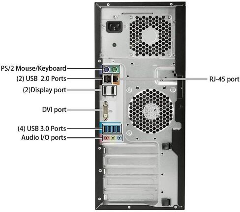 HP Tower Computers PC Workstation Z240,i5 Desktop,8GB Ram,512GB SSD + 2TB HDD,AX210 Built-in WiFi 6E,Windows 10,HDMI,DVI,DP,DVD,NVIDIA GT 1030 2GB,Wireless K&M +TJJ PAD Only by Titan ITAD(Renewed) in Kuwait