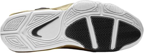 Nike Mens AV8061-003 Leather Hight Top Lace, Black/White/Metallic Gold, Size 9.0 in Saudi Arabia