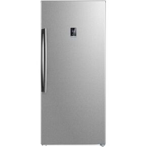 Midea 17-cu. ft. Upright Convertible Freezer in Stainless Steel in Kuwait