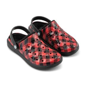 قبقاب مبطن من Joybees - للجنسين - C Buffalo Plaid/Black - للنساء 6 Medium in Kuwait