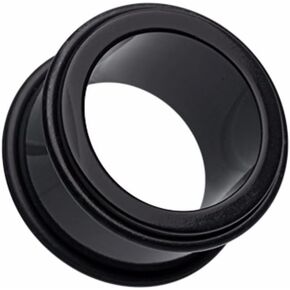 Basic Acrylic No Flare Ear Gauge Tunnel Plug in Saudi Arabia