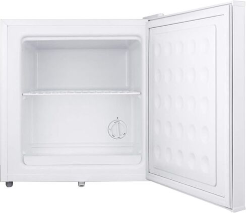 Summit AccuCold FS24L 19" Upright Freezer with 1.4 cu. ft. Capacity, Factory Installed Lock, Manual Defrost, Removable Shelf Removable Shelf and Adjustable Thermostat, in White in Saudi Arabia