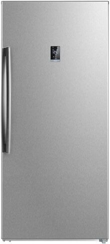 Midea 17-cu. ft. Upright Convertible Freezer in Stainless Steel in Kuwait