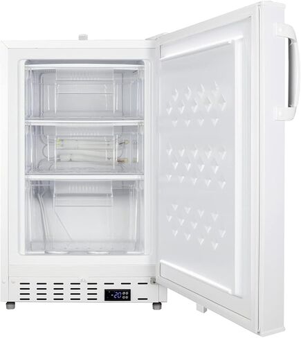 Summit Appliance ADA305AF 20" Wide Built-In Vaccine All-Freezer, ADA Compliant, Built-in Capable, Factory-Installed Lock, Adjustable Digital Thermostat, 3" Thick Door, Manual Defrost in Saudi Arabia