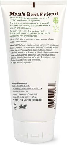 Bulldog Skincare For Men, Shave Gel, Original, 5.9 fl oz (175 ml) in Saudi Arabia