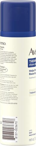 Aveeno Therapeutic Shave Gel with Oat and Vitamin E to Help Prevent Razor Bumps and Soothe Dry and Sensitive Skin, No Added Fragrances and Non-Comedogenic, 7 oz ( Pack of 6) in Saudi Arabia
