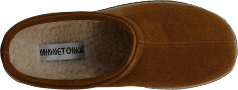 Minnetonka Men's Taylor Suede Indoor and Outdoor Slippers in Kuwait