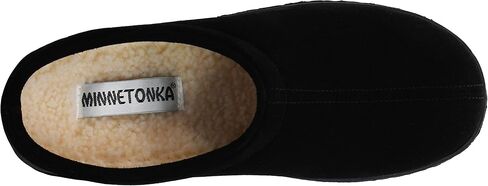 Minnetonka Men's Taylor Suede Indoor and Outdoor Slippers in Kuwait