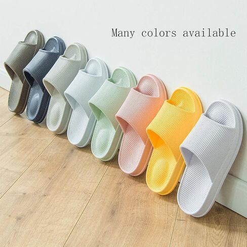 WYSBAOSHU Slippers for Women and Men House Slides Shower Sandals Non-Slip Spa Massage Foam Bathroom Pool Shoes in Saudi Arabia