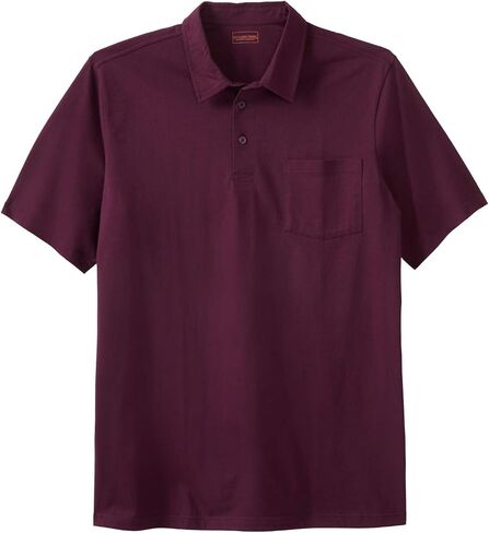 KingSize Men's Big & Tall Heavyweight Jersey Polo Shirt in Kuwait