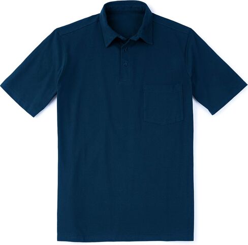 KingSize Men's Big & Tall Heavyweight Jersey Polo Shirt in Kuwait