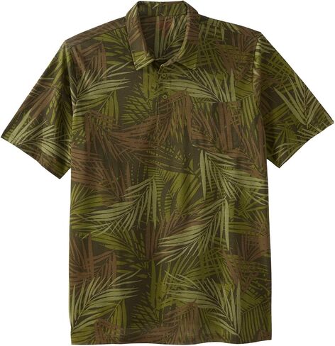 KingSize Men's Big & Tall Heavyweight Jersey Polo Shirt in Kuwait