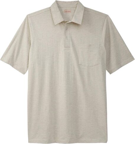 KingSize Men's Big & Tall Heavyweight Jersey Polo Shirt in Kuwait